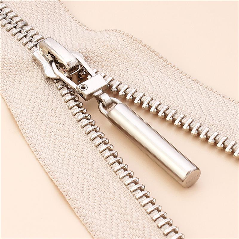5pcs Zipper Slider Puller Instant Zipper Repair Kit Replacement Broken Buckle Zipper Sliding Teeth Rescue DIY Sewing Zipper Head