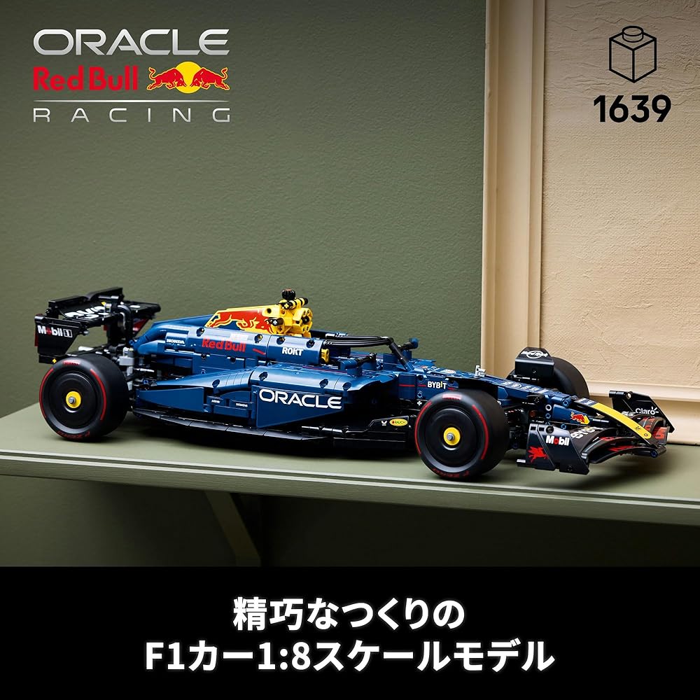 LEGO Technic Oracle Red Bull Racing RB20 Auto F1 1639 Pezzi Giocattolo Modello da Collezione Veicolo 42206