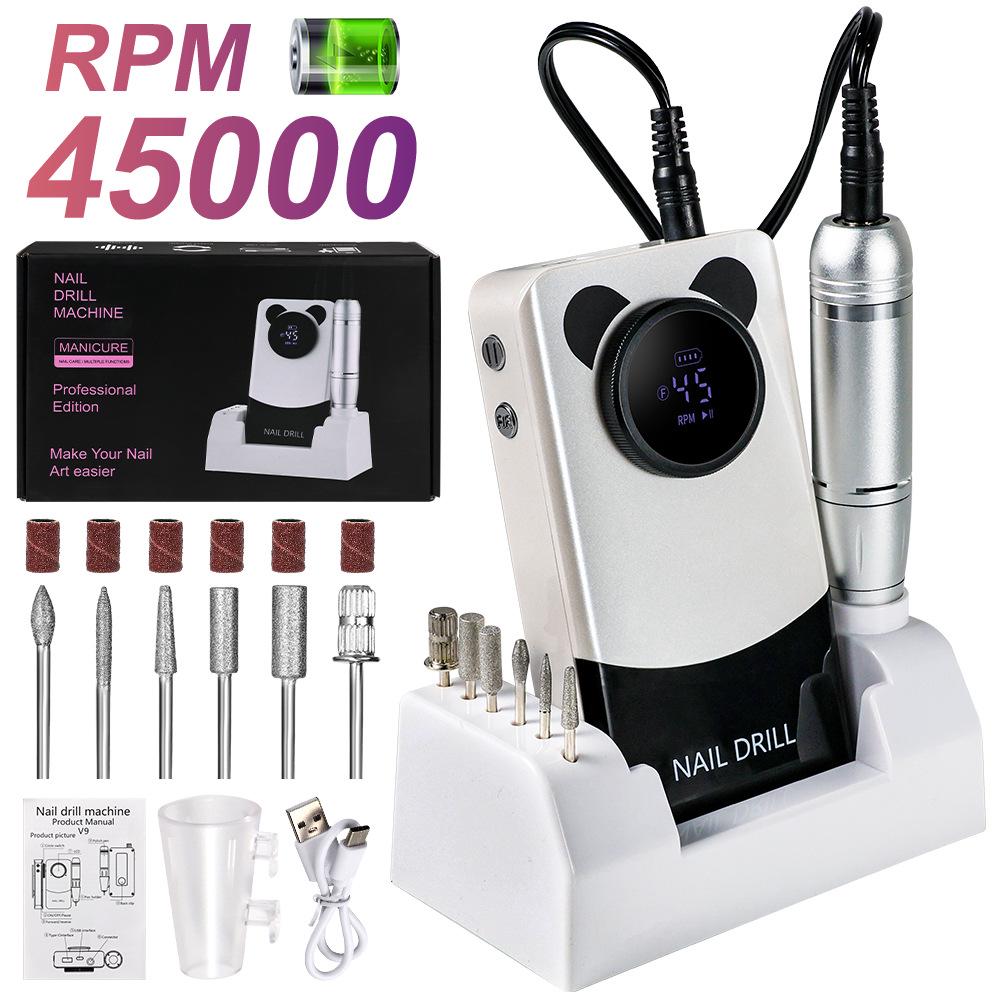 

Перезаряжаемая электрическая пилка для ногтей: Профессиональный, Портативный Гель-лак для Снятия для Салонов.