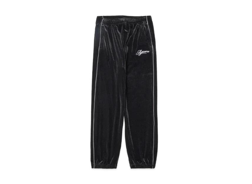 790485 Supreme Velour Mesh Track Pant  Black S