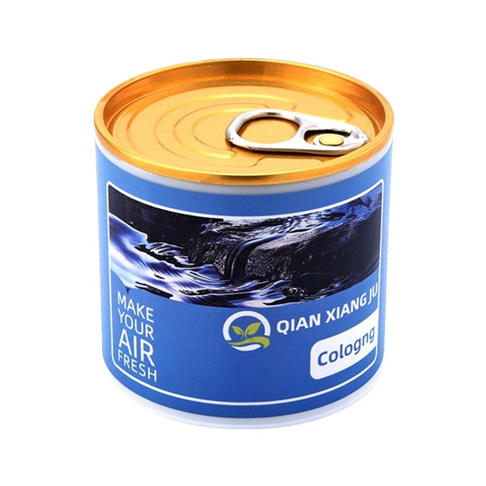 

Car Air solid Freshener Perfume Cream Auto Interior Accessorie Aroma Diffuser Cup-shaped Aluminum Can Remove Odors Fragrance
