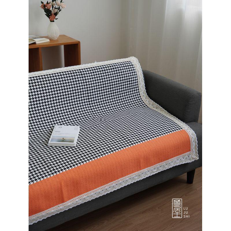 

Non-Slip Thick Linen Art Sofa Cushion for All Seasons Black insane bird22 Orange wide brimmed 90 * 90cm