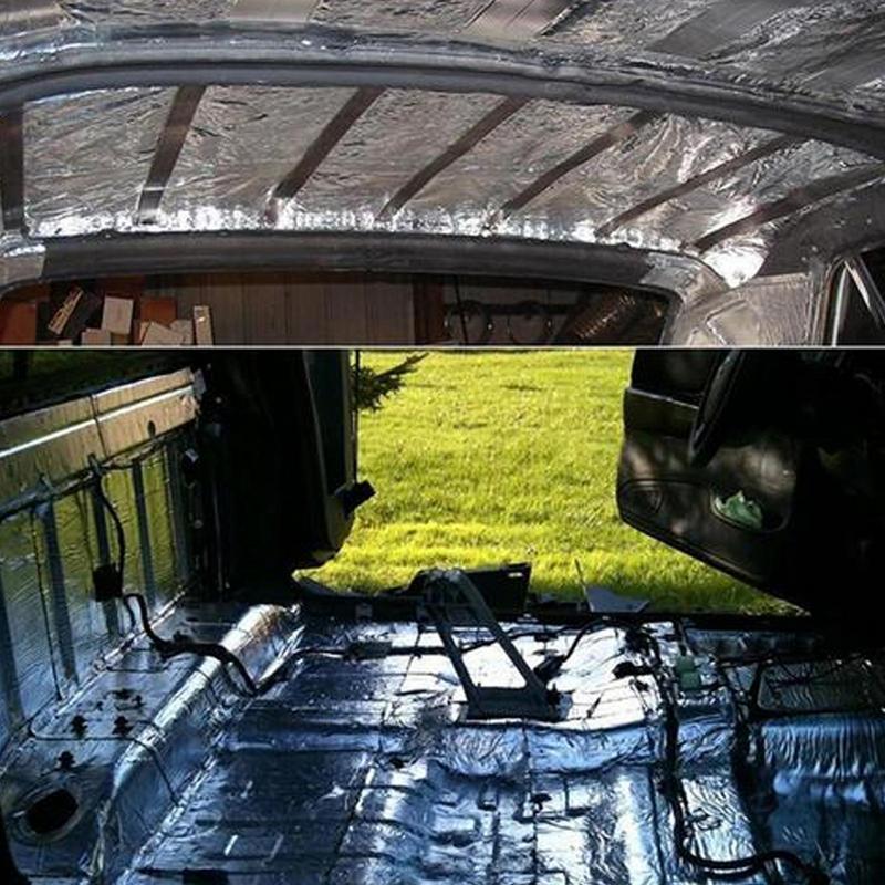 Car Hood Engine Sound Insulation Truck SUV Engine Auto Hood Roof Thermal Shield Sound Proofing Heat Insulation Mat Car Accessory
