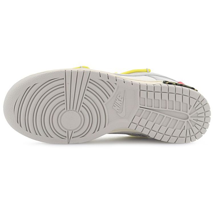 Off-White x Nike Dunk Low Lot 27 z 50 Buty Unisex Sail Neutral-Grey DM1602-120