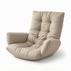 Hanging Oval Chair Cushion Tufted Egg Padded for Balcony, Sunroom, Reading