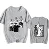 Gojo Satoru Jujutsu Kaisen Anime Trend T-Shirt Cotton Graphic Tee Unisex Unisex Summer Streetwear