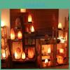 Lâmpada Compacta Prata E14 220v 10w C7 Ponta Afiada Rosca Pequena Lâmpada de Sal Aromaterapia Luz Noturna Incandescente