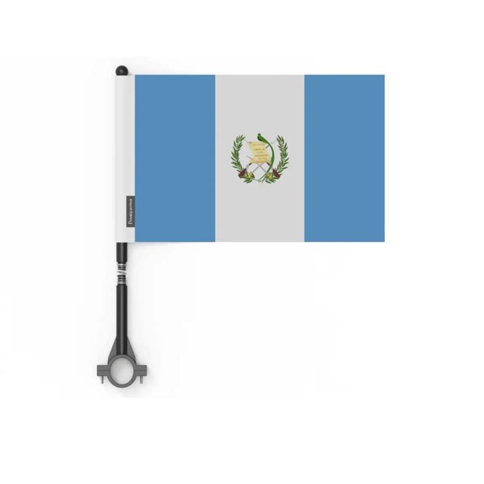 Vlajka - Guatemala - 50 kusů - 14 x 21 cm - Polyester - Oboustranný tisk
