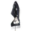 Very Good LOUIS VUITTON Scarf Muffler Cold Reykjavik Mink fur with fringe cashmere Women M74353 Used