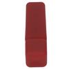 5 Pcs Empty Lip Gloss Tubes Rubber Paint Frosted Texture Refillable Rectangular Lip Balm Bottles Red