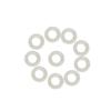 10Pcs White Trumpet Press Pads for Trumpet Repair Replacement Parts