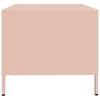 Pink Coffee Table 101.5 x 50 x 43.5 cm Cold Rolled Steel