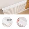 Stylish Cotton Linen Radiator Pad Dust Cover Easy to Use Magnetic Fit