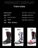 Unisex High-Top Off-Road Motorcycle Riding Boots with Rotary Buckle