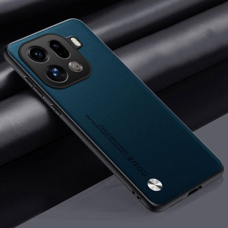 Luxury PU Leather Case For OPPO Find X9 Pro Back Cover Silicone Shockproof Full Protection Phone Case For OPPO FindX9 Pro 5G