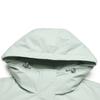 Fila White Simple Classic Casual Comfortable Waterproof Loose Short Hooded Cotton Jacket Women Jackets F11W613904FGN