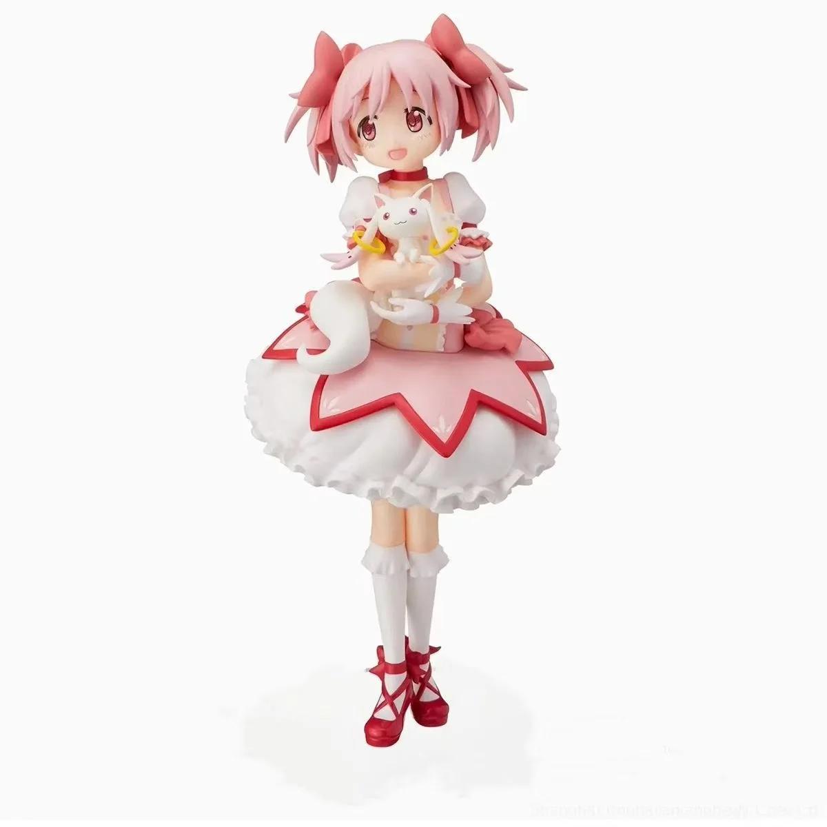 

Puella Magi Madoka Magica Kaname Madoka Action Figure - Gift Doll Toy Magic Girl Model Statue Christmas Decor