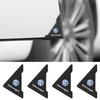 2 ks Stylové kryty rohů dveří auta Chránič proti poškrábání Pro Volkswagen VW Golf Polo Passat Tiguan Rline GTI Autopříslušenství