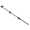 36 Inch Gate Drop Rod Solid Steel Heavy Duty Cane Bolt Latch Gate Ground Stopper for Wooden Fence