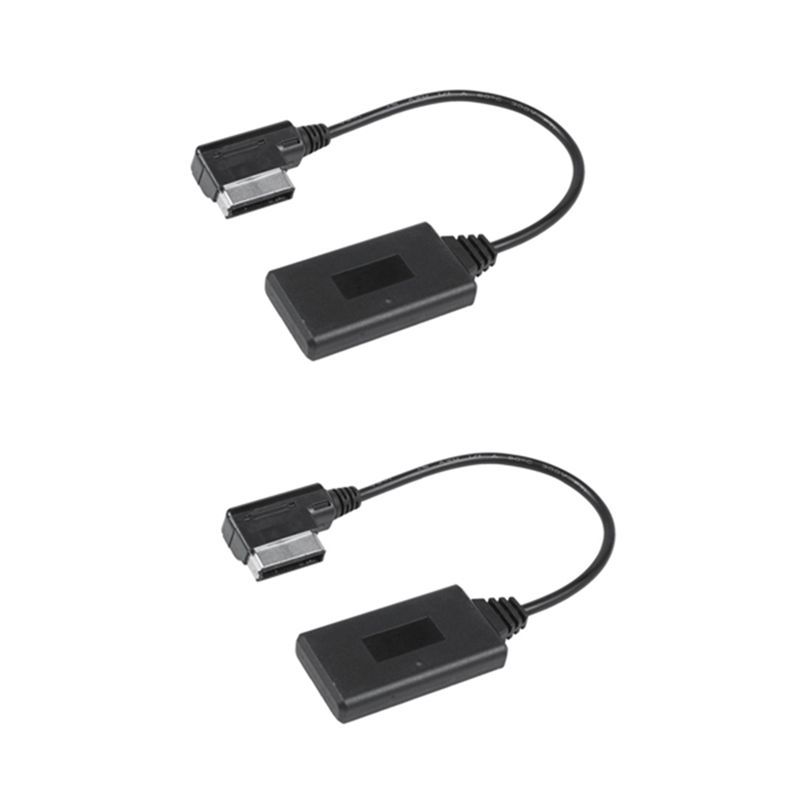 Powerful 2 Pcs Car Wireless Bluetooth Module Music Adapter Auxiliary Receiver Aux Audio Cable For Mercedes W212 S212 C207