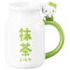 Sanrio Hello Kitty Milk Bottle Matcha Mug with Matcha Birthday SAN5068 Mug, Figurine, Approx. 360ml, Milk, Goods, Tableware, Gift, Women, Children,