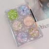 6Pcs/Set Sparkly Colorful Body Nail Glitter Gel Sequin Gel Cream  Face Body Decorations