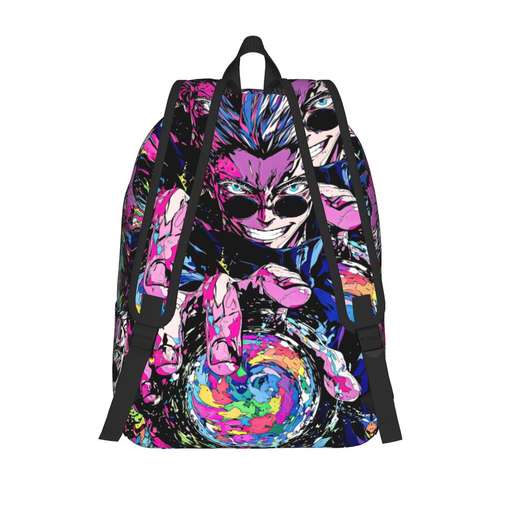 Fashion Jujutsu Kalsen Backpack  Mochilas Harajuku Design School Sturdy Shoulder Rucksack