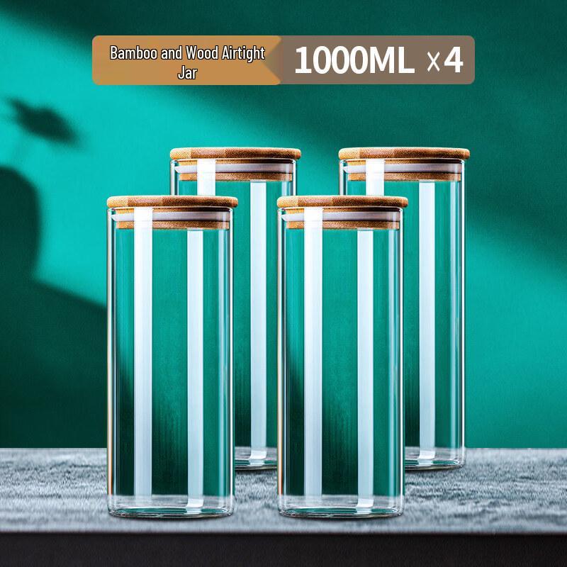AndyTai Glass Sealed Storage Jar