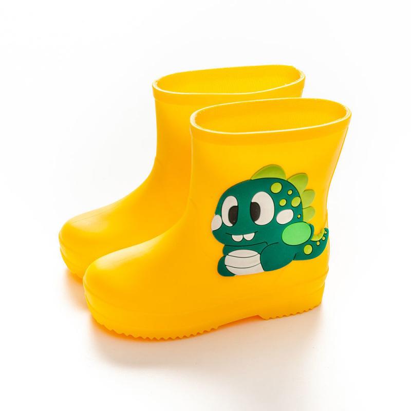 Cartoon Baby Non-Slip Waterproof Rubber Rain Boots - Cute Toddler Shoes