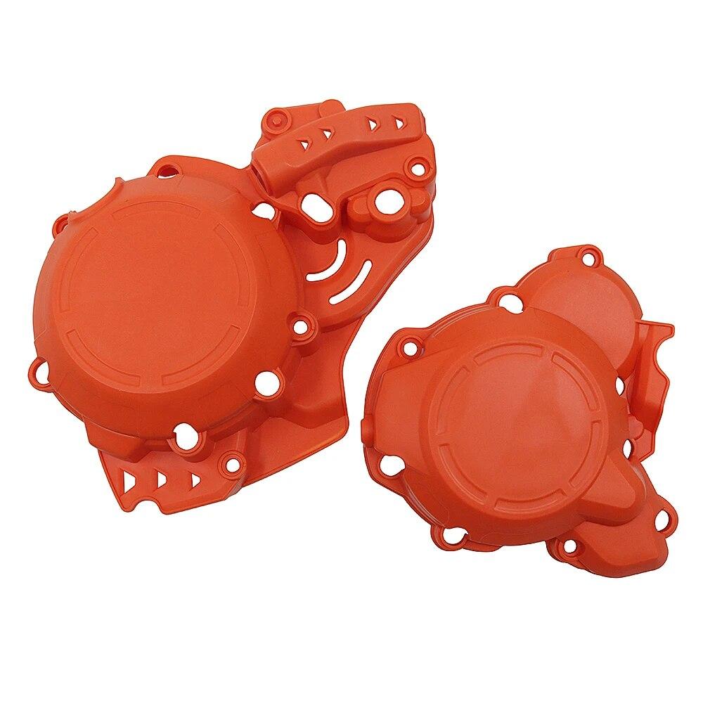 

Мотоциклетная защита сцепления, защита зажигания, крышка для KTM EXC SX XC XCW 250 300 TPI для Husqvarna TC250 TE250i TE300i 2018-2022 оранжевый