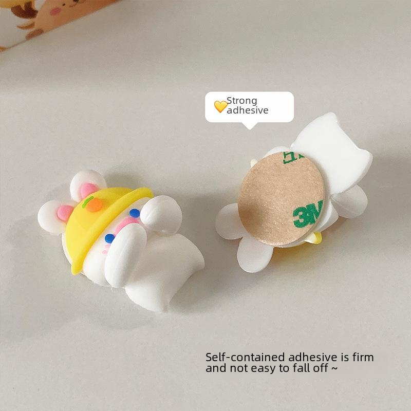 Desktop Cable Organizer: No-Trace, Punch-Free Clip for Mobile and Charging Cables