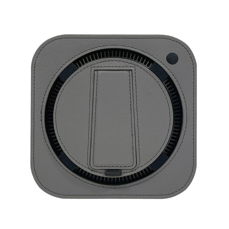

Portable Shock Resistant PU Case For Mini Desktop Computer Abrasion Proof Construction Multiple Color Option серый