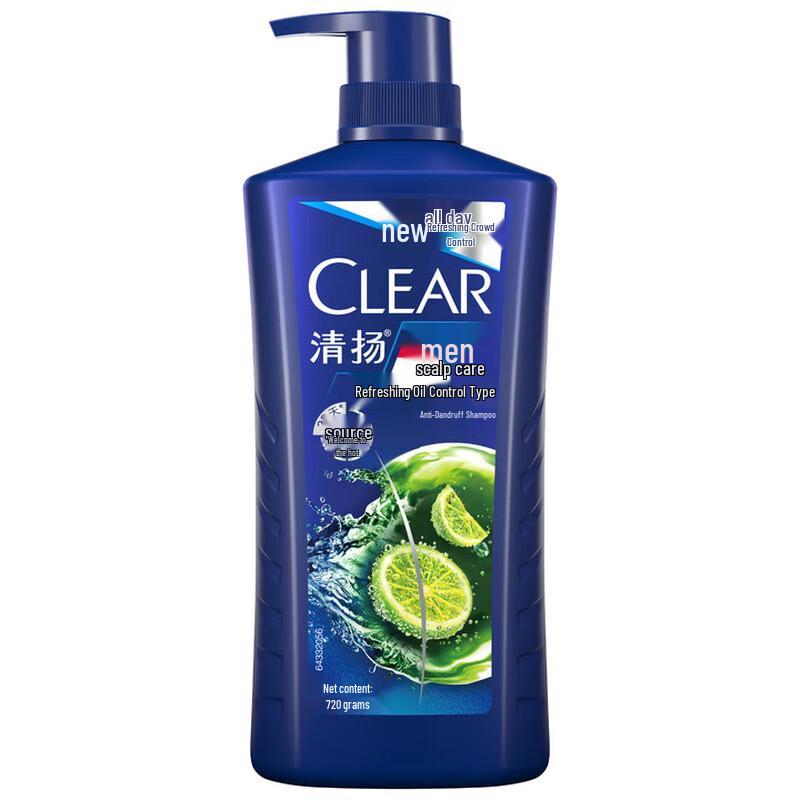 

CLEAR Men s Cool & Oil Control Anti-Dandruff Shampoo