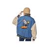 Letter Logo Pattern Single-Breasted Long Sleeve Baseball Jacket Unisex jackets Blue LUT0054303HH00FA03970