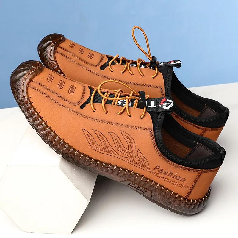 

Модная мужская повседневная обувь с принтом, эластичная лента, мужские теннисные кроссовки, мужские мягкие мокасины, удобная обувь для вождения, мужская обувь с круглым носком 38