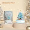 Mattoncini Creativi, Casa sull'Albero Fior di Ciliegio, Mattoncini Eterni, Mazzi di Garofani con Coperchi Protettivi, Giocattoli di Assemblaggio per Bambini