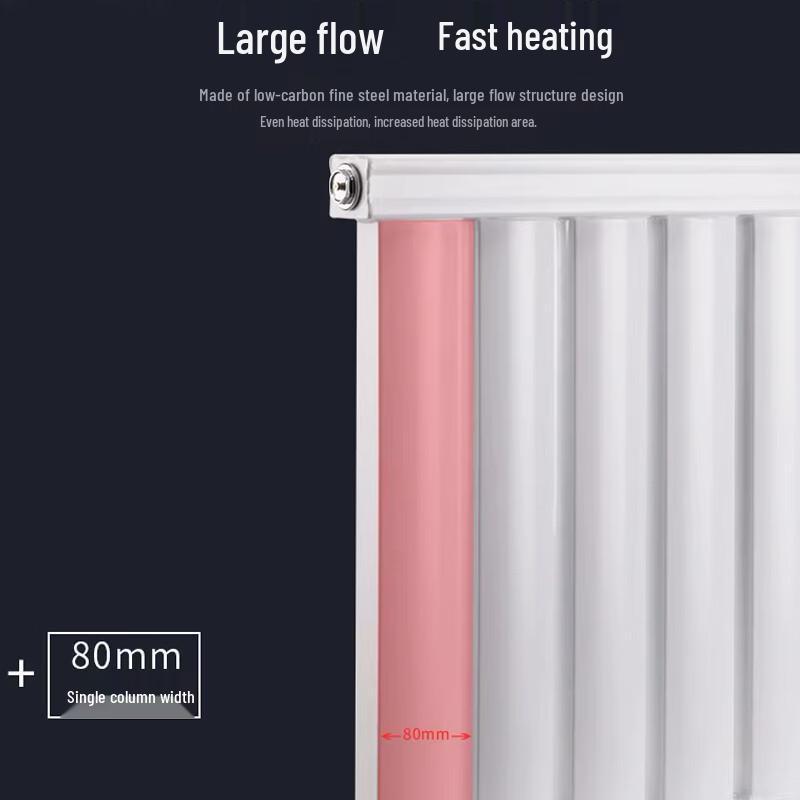 Xinyu XY8050 Wall-Mounted Steel Hydronic Radiator