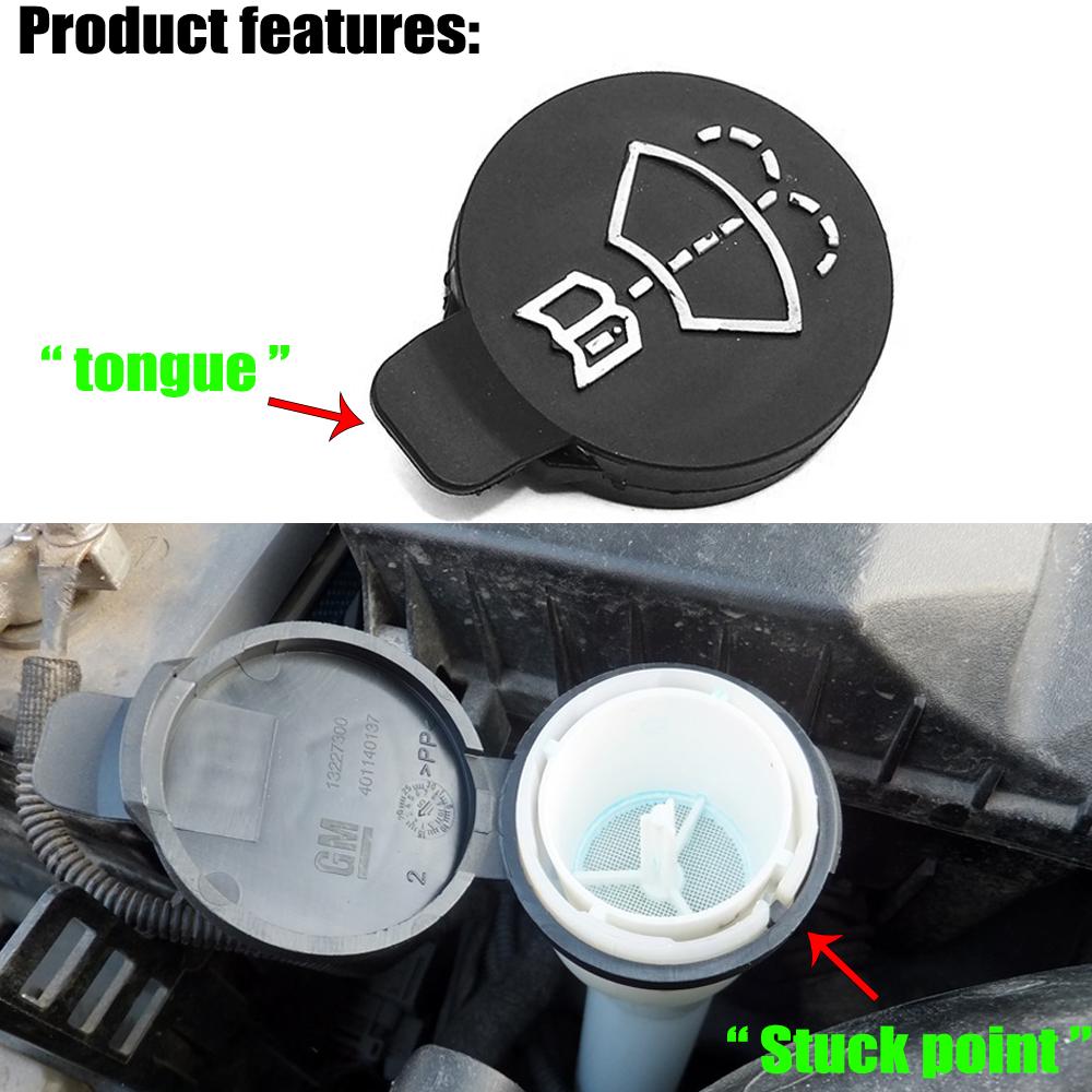 Auto Ruitenwisser Ruitenwisser Vloeistof Reservoir Tank Fles Dop Deksel Voor Chevrolet Cruze 1G J300 2008 2009 2010 2011 2012 2013 2014