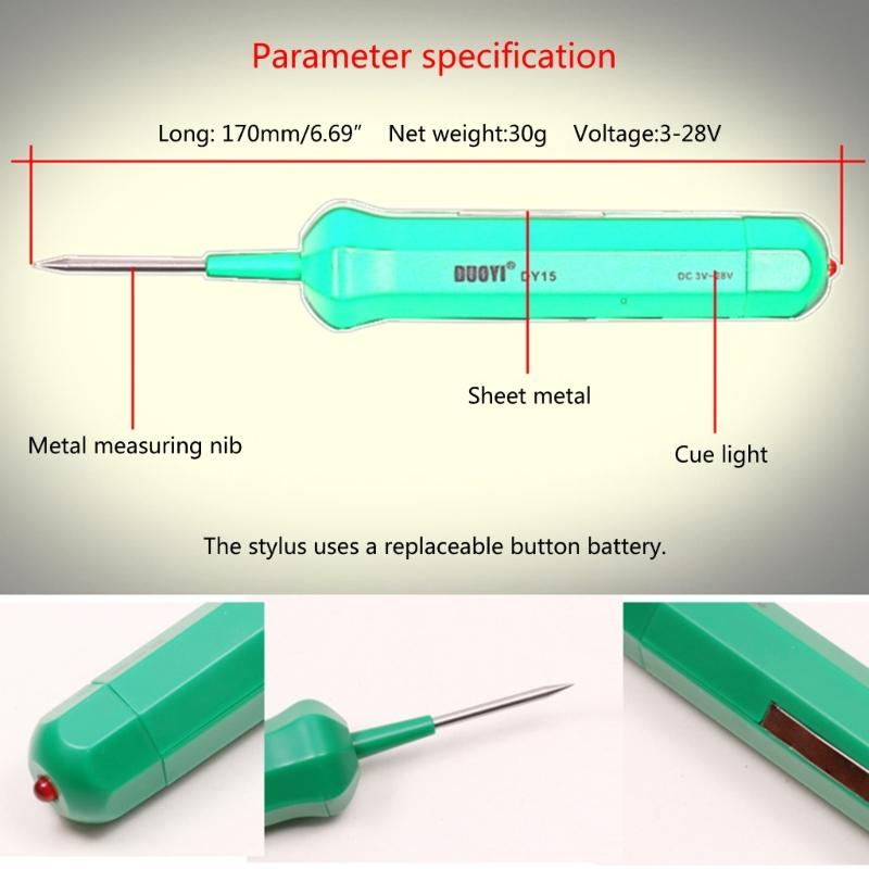 DY15 Auto Special Wireless Test Pen For Low-Voltage Test And Continuity Test Automotive Circuit Detection Repair Tool