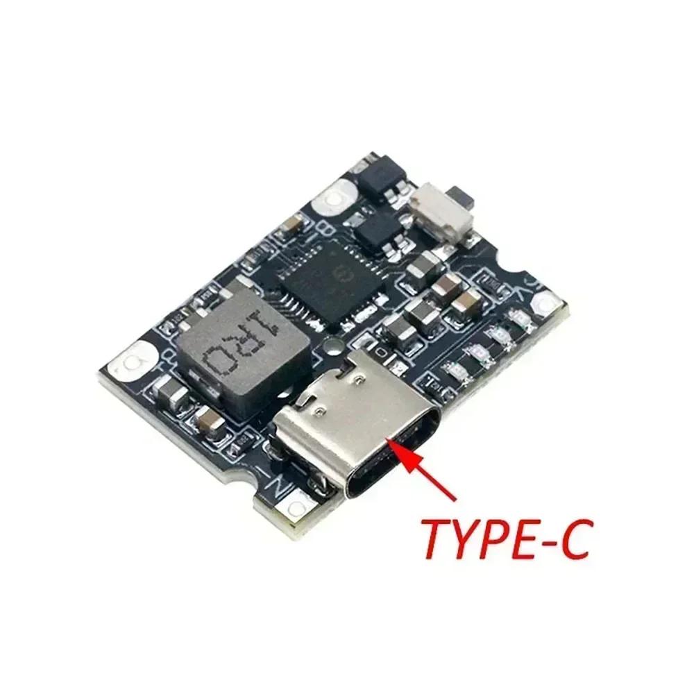 1pcs 5V 3.1A Boost Converter Step-Up Power Module Type-C USB IP5310 Mobile Power Bank Accessories With Switch LED Indicator