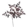 Künstlicher Cimicifuga-Blattspray, Künstlicher Herbstzweig mit langen Stielen für Vase, Thanksgiving-Mittelstück Halloween-Dekor