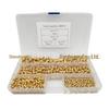 308/360/500pcs Double Diagonal Knurled Copper Inserts for Injection Molding