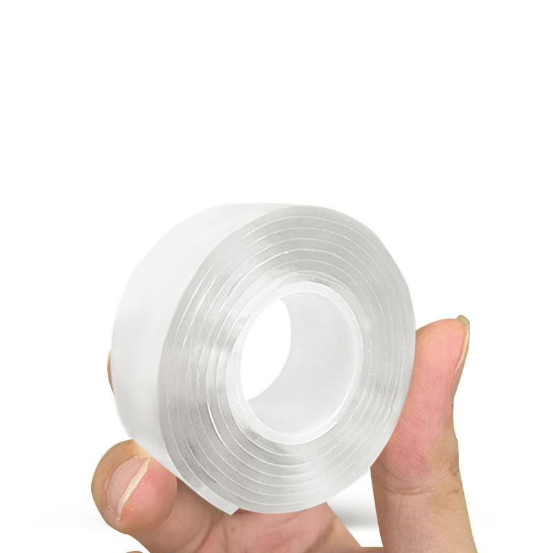 

Нано Лента Двусторонняя Клейкая Лента Бесследная Водонепроницаемая Лента Для Ванной Комнаты Кухни Раковины Смесителя Гелевая Наклейка 20mm*1m*1.0mm