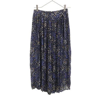 B.:MING by BEAMS Langer Plisseerock S Navy-System Damen Gebraucht