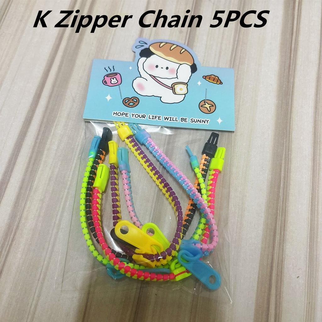 Friendship Fidget Zipper Bracelets Children Sensory Toy Fidgets Friendship Play Bracelets for Classroom Rewards Birthday