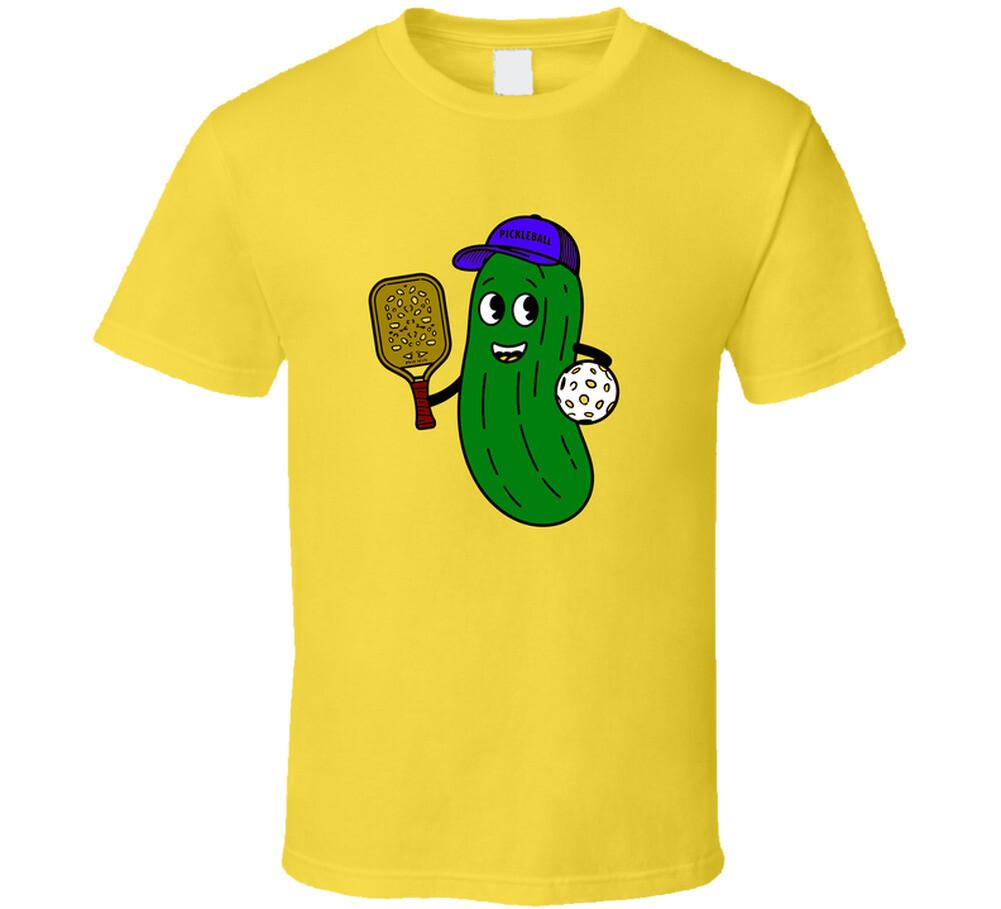 Pickleball Pickle T-Shirt – Funny & Quirky Tee For Pickleball Fans & Players S