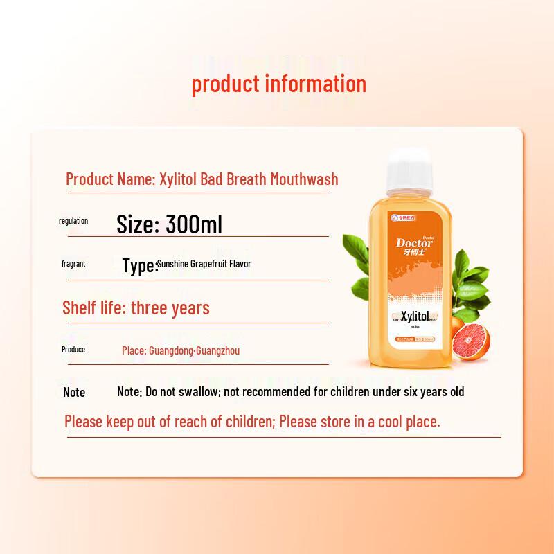 DR. Ya Xylitol Mundspülung (3 Pack)