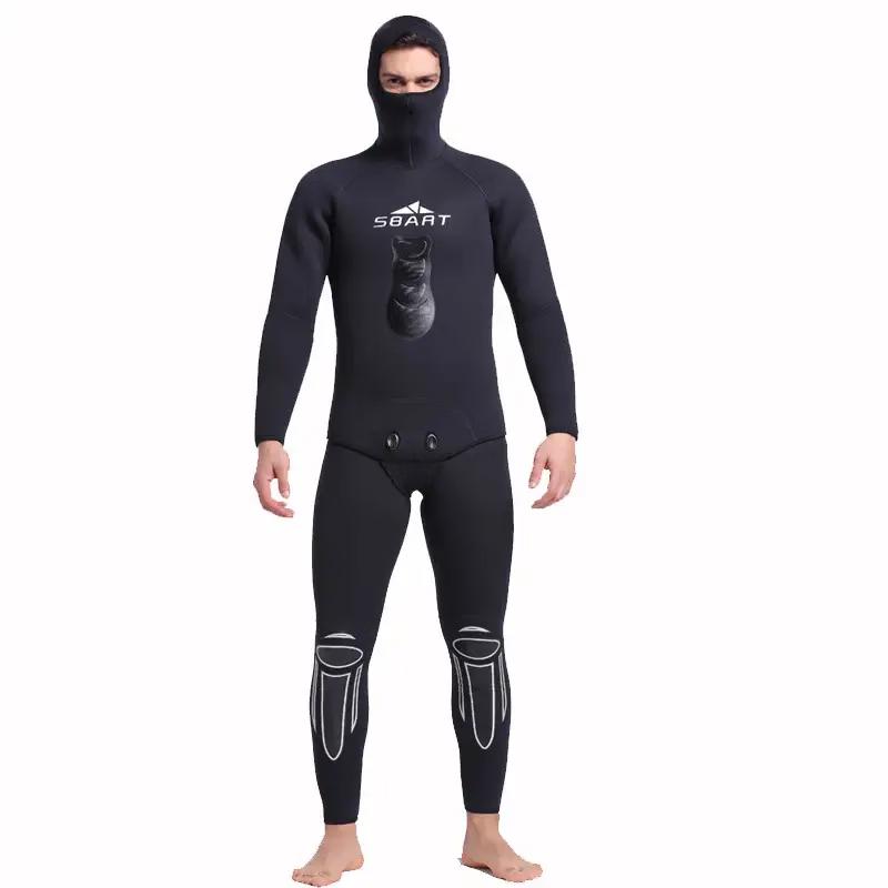 SBART Men s 5MM Thickened One-Piece Wetsuit S
