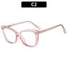 Cat Eye Anti-Blaulicht-Brille Damenbrille Trend Computerbrille Brille Transparente optische Brillenbrille