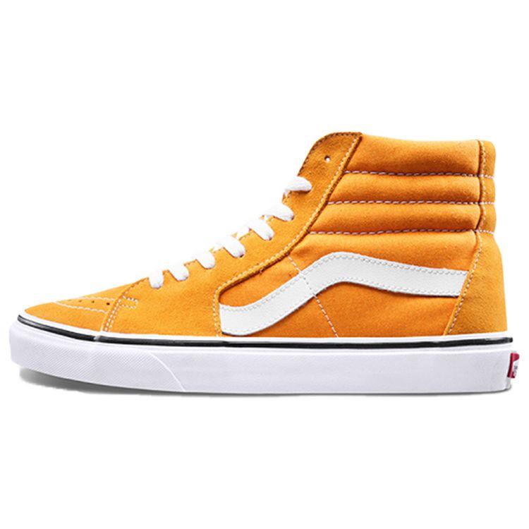 

Кроссовки унисекс Vans Sk8-Hi Dark Cheddar Оранжевые True-White VN0A38GEUKU